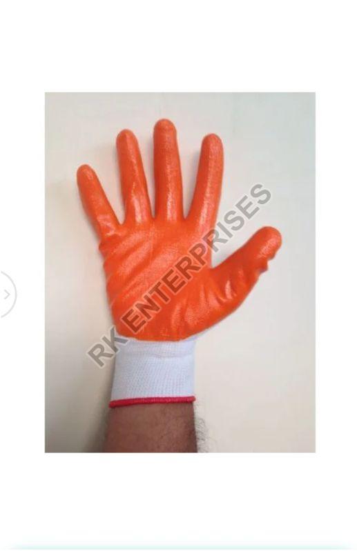 nitrile dipped gloves