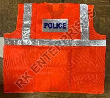 Sleeveless Police Safety Jackets, for Construction