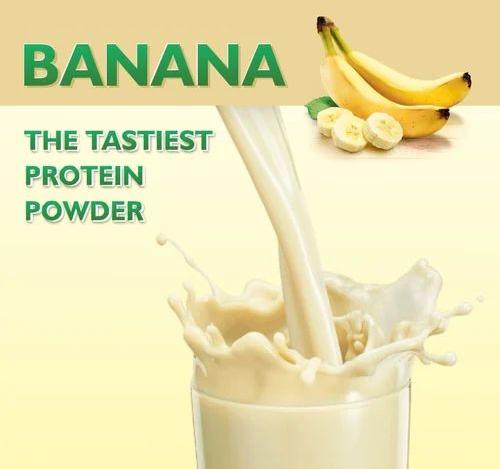 Creamy Banana Protein Powder, for Health Supplement, Packaging Type : Plastic Box