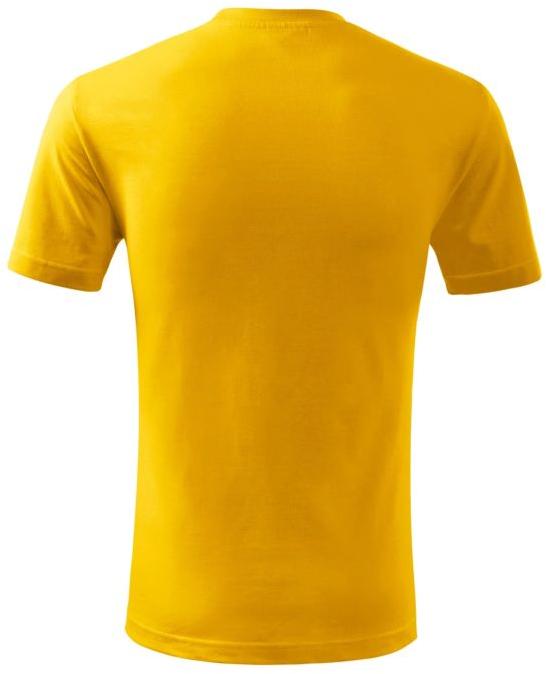 Half Sleeves Mens Dark Yellow Round Neck T-Shirts