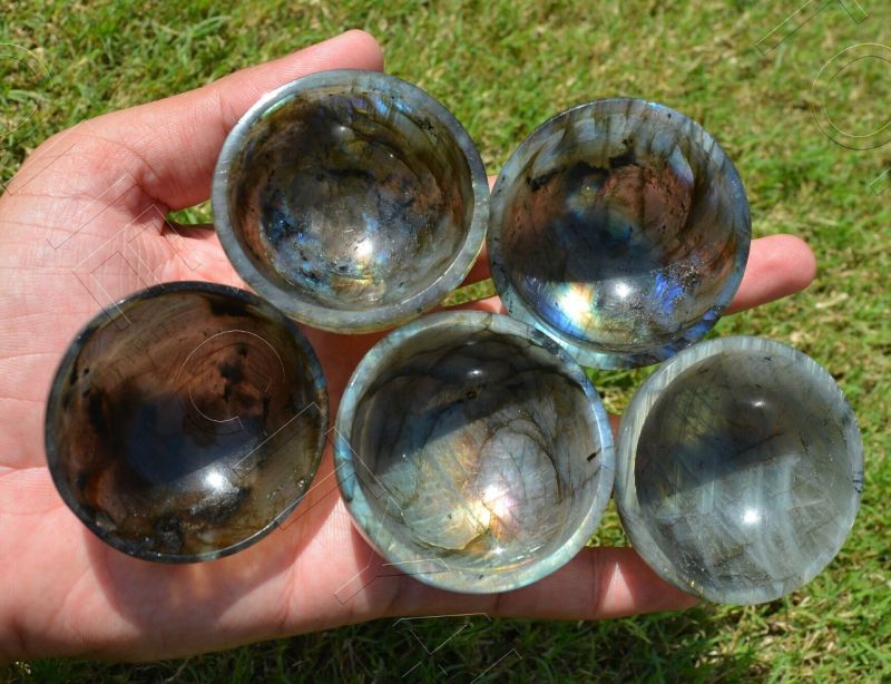 Polished Labradorite Bowl, Feature : Attractive Design, Light Weight, Unbreakable