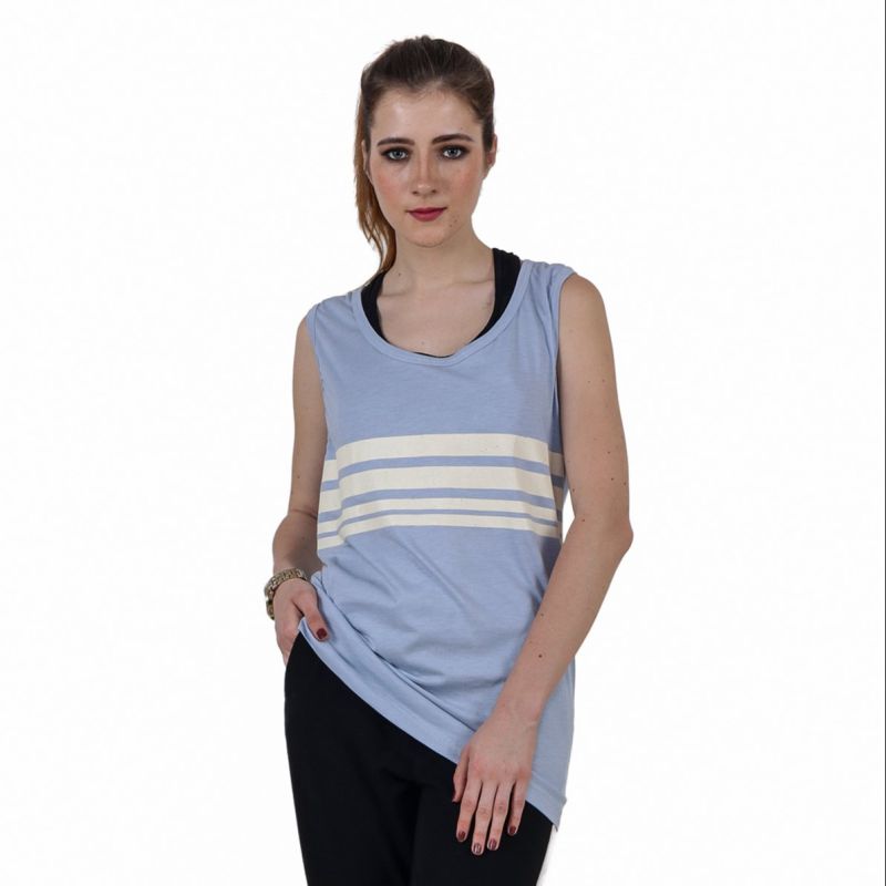 Cotton Ladies Gym Tank Top, Size : All Sizes