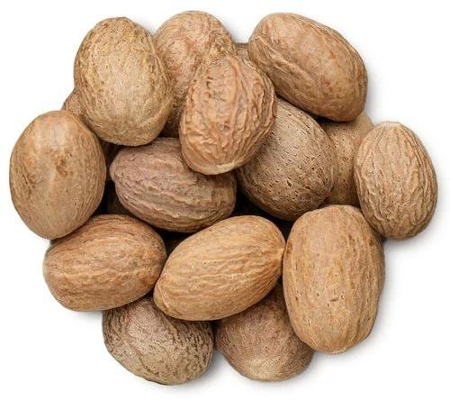 Solid Dried Whole Nutmeg Seeds