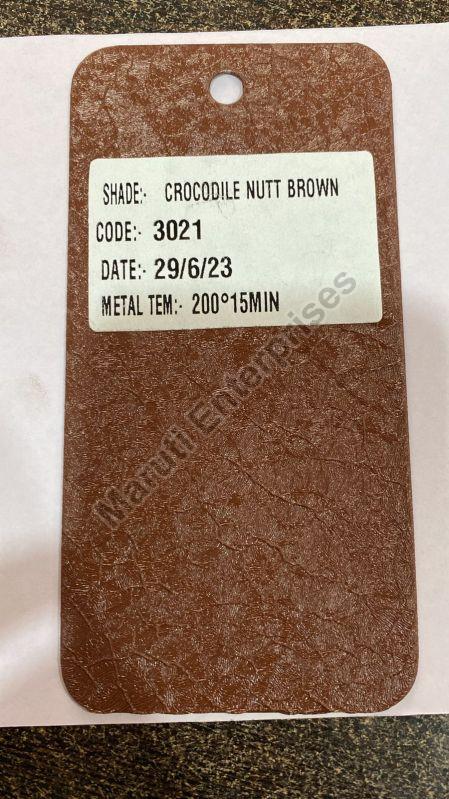 Nutt Brown Crocodile Powder Coating, for Industrial Use, Speciality : Optimum Quality