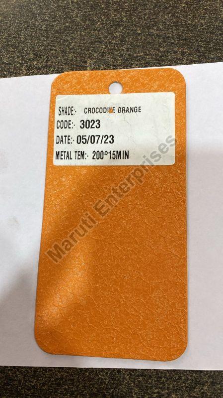 Orange Crocodile Powder Coating, for Industrial Use, Speciality : Optimum Quality