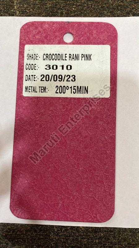Rani Pink Crocodile Powder Coating, for Industrial Use, Speciality : Optimum Quality