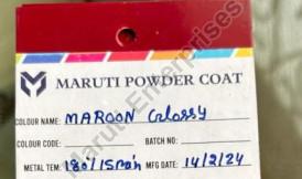 Maroon Glossy Powder Coating, for Industrial Use, Packaging Type : BOPP Bags