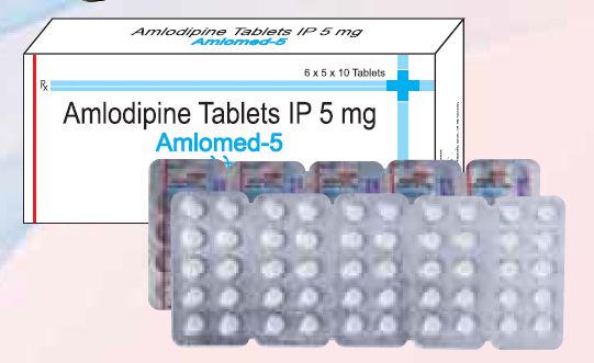 Germed Amlomed 5mg Tablets, Medicine Type : Allopathic