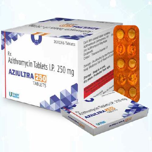 Aziultra 250mg Tablets, Composition : Azithromycin