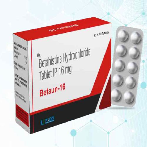 Betaun 16mg Tablets, for the Treatment of Vertigo, Medicine Type : Allopathic