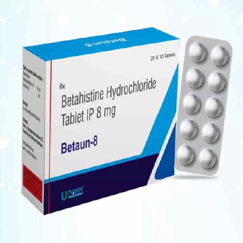 Betaun 8mg Tablets, Medicine Type : Allopathic