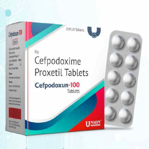 Cefpodoxun 100mg Tablets, for Pharyngitis, Sinusitis, Medicine Type : Allopathic