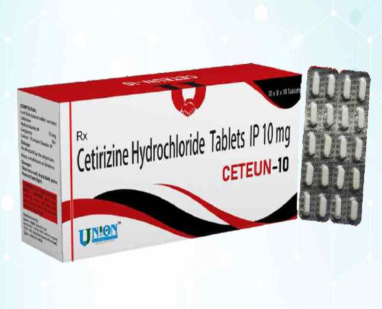 Ceteun 10mg Tablets, for Itching, Watery Eyes, or Runny Nose, Medicine Type : Allopathic
