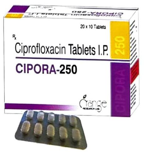 Cipora 250mg Tablets, Packaging Type : Blister