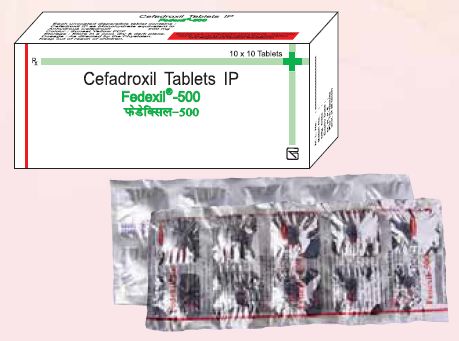 Germed Fedexil 500mg Tablets, Shelf Life : 18 Months