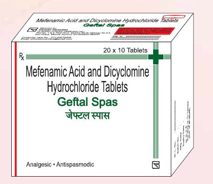 Germed Geftal Spas Tablets, Medicine Type : Allopathic