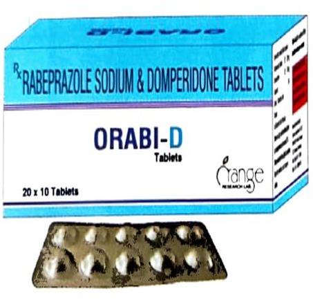 Orabi-D Tablets, for Heart Burn, Packaging Type : Alu Alu