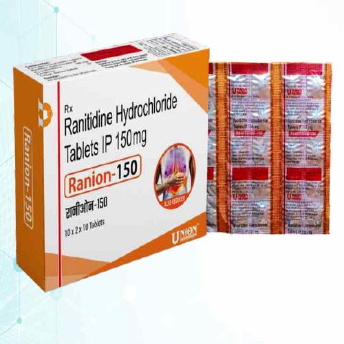 Ranion 150mg Tablets, Packaging Type : Strips