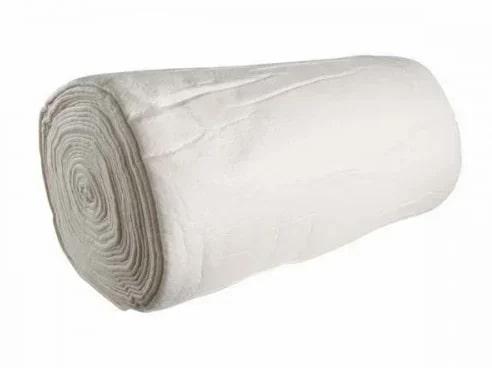 White Reliance Cotton Plain 120 GSM Wadding Rolls, for Industrial, Technics : Machine Made