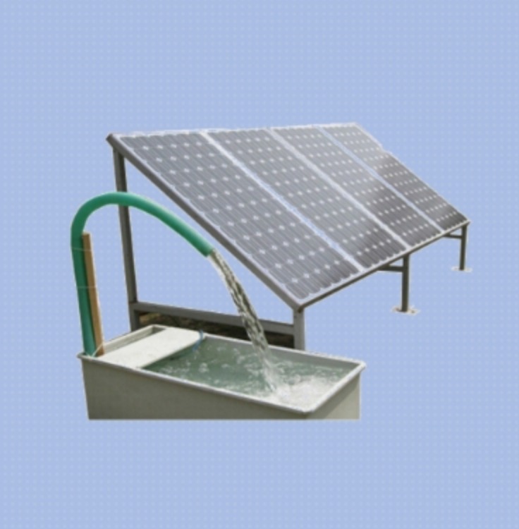 Electric Polished Mild Steel Solar Water Pump, for Agricultural Industry, Specialities : Durable, Easy To Use