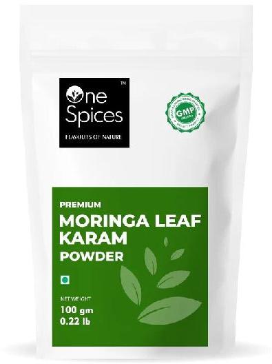 Premium Moringa Leaf Karam Powder, for Human Consumption, Food Industry, Packaging Type : Plastic Pouch