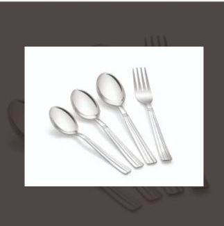 Stainless Steel Emerald Design Cutlery Set