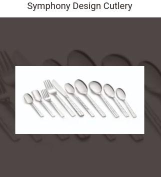 Stainless Steel Symphony Design Cutlery Set