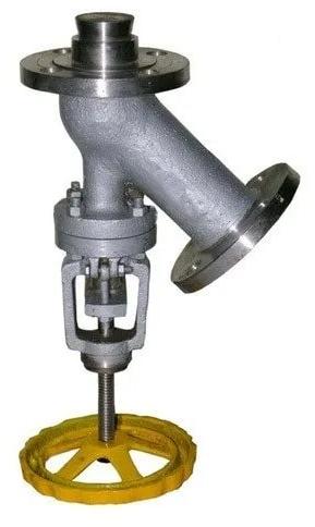 Grey High Pressure Stainless Steel Flush Bottom Valve, for Industrial, Size : Standard