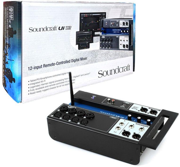 Soundcraft Ui12 Remote Controlled Digital Mixe