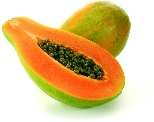 fresh papaya