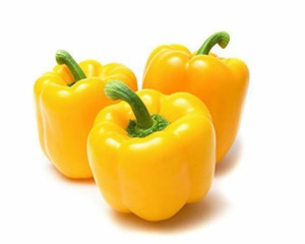 Fresh Yellow Capsicum, Packaging Type : Bag