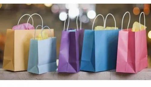 Plain Paper Carry Bag, Capacity : Up to 5 Kg