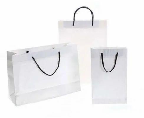 White Plain Paper Bag