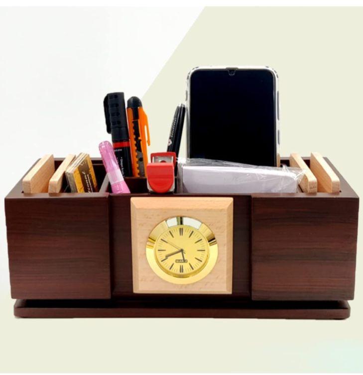 Wooden Pen Stand