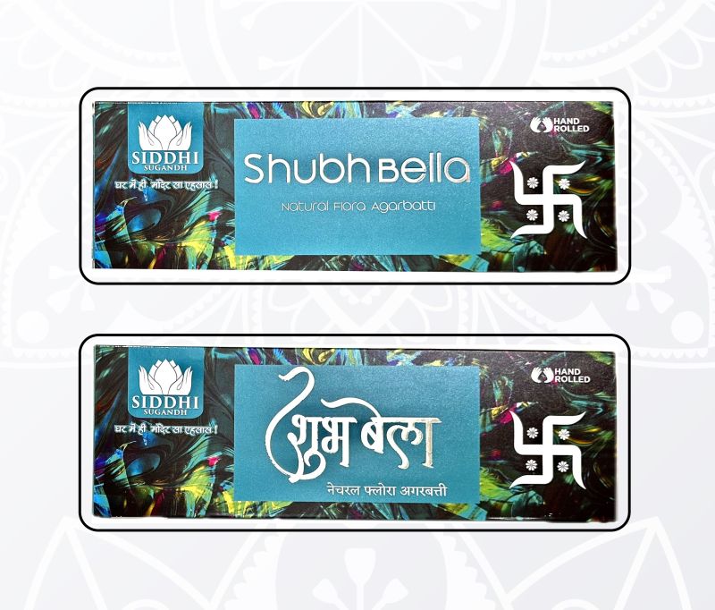 Shubh Bella Flora Incense Stick, for Temples, Religious, Office, Home, Church, Pooja, Packaging Type : Paper Box