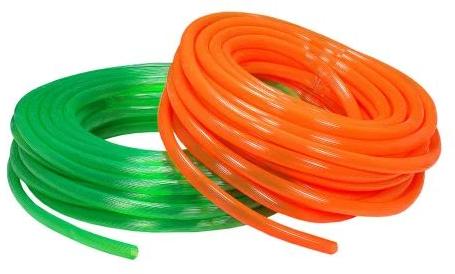 Round PVC Flexible Garden Pipe, Color : Green, Orange