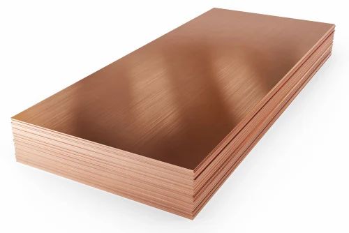 Gold Metal Copper Sheet, for Industrial, Width : 1250MM