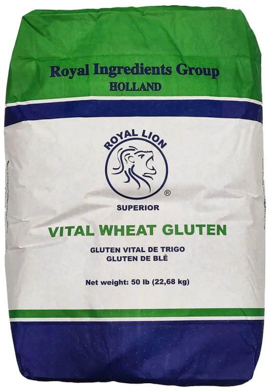 Royal Ingredient Powder Wheat Gluten, For Bakery Products, Making Bread, Packaging Size : 25kg
