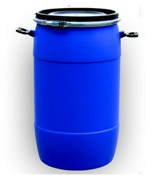 Blue 100L HDPE Open Mouth Drum, for Industrial, Shape : Round