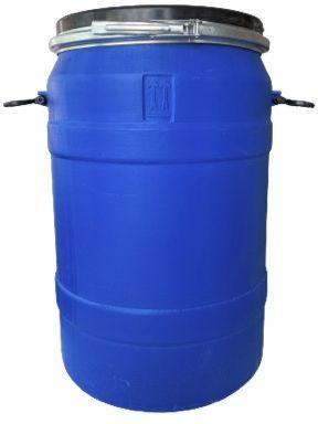 Blue Round 120L HDPE Open Mouth Drum, for Industrial