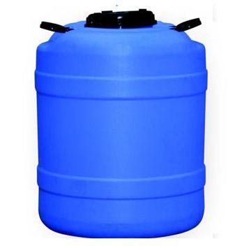 Blue 50L HDPE Wide Mouth Drum, for Industrial, Shape : Round