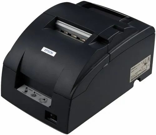 Black Epson TMU220 Receipt Printer