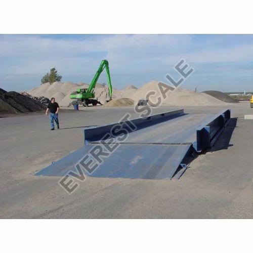 Everest Mild Steel 5 Ton Computerized Weighbridge, for Loading Heavy Vehicles, Display Type : Digital