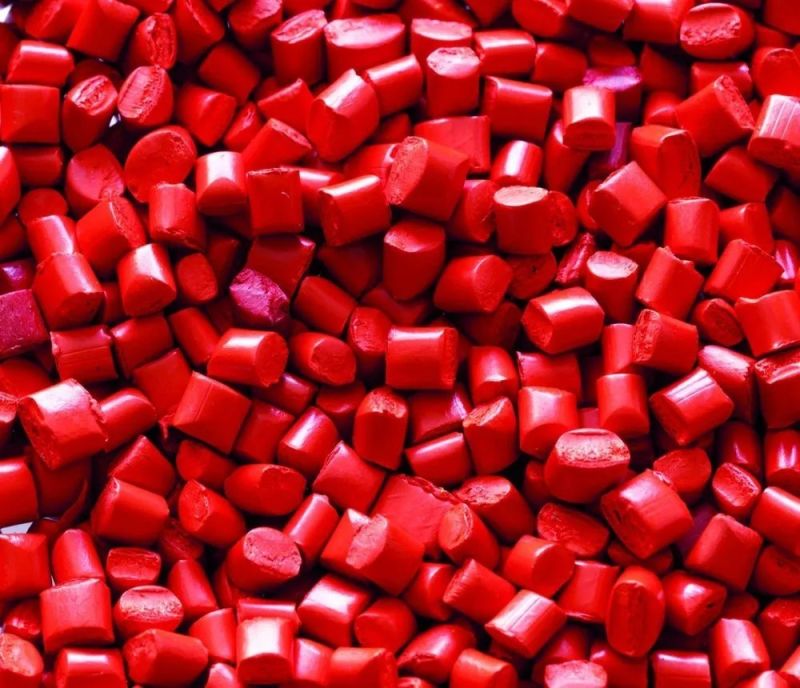 Red Plastic Granules, for Blow Moulding, Blown Films, Injection Moulding, Packaging Size : 10 kg