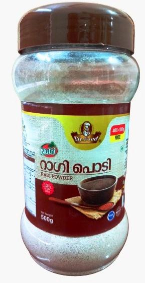 500 gm Ragi Powder Jar, for Human Consumption, Certification : FSSAI