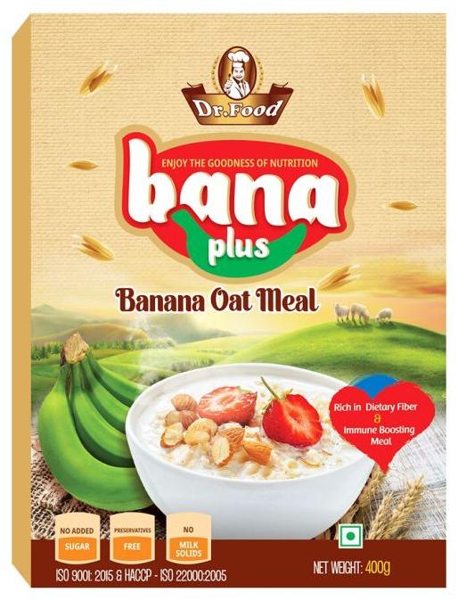 Dr. Food Bana Plus Oat Meat, for Breakfast Cereal, Style : Dried