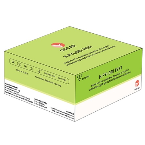 Oscar H Pylori Test Kit, Packaging Type : Box at Rs 950 / Box in Jaipur ...