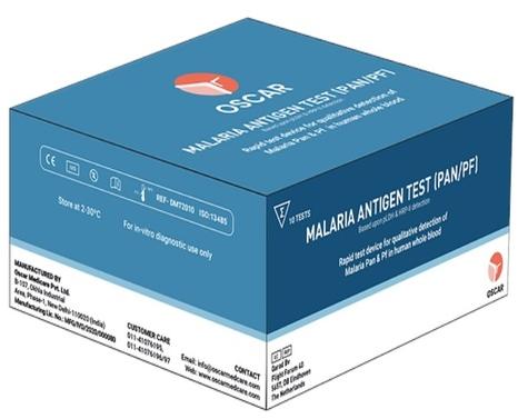 Oscar Malaria Antigen Test (pan / Pf) Poct