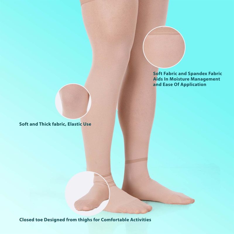 Medtex Anti Embolism DVT Stockings , Thigh High