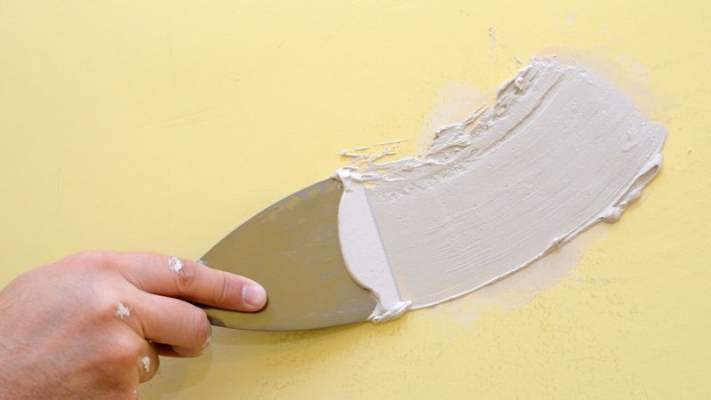 White Cement Wall Putty